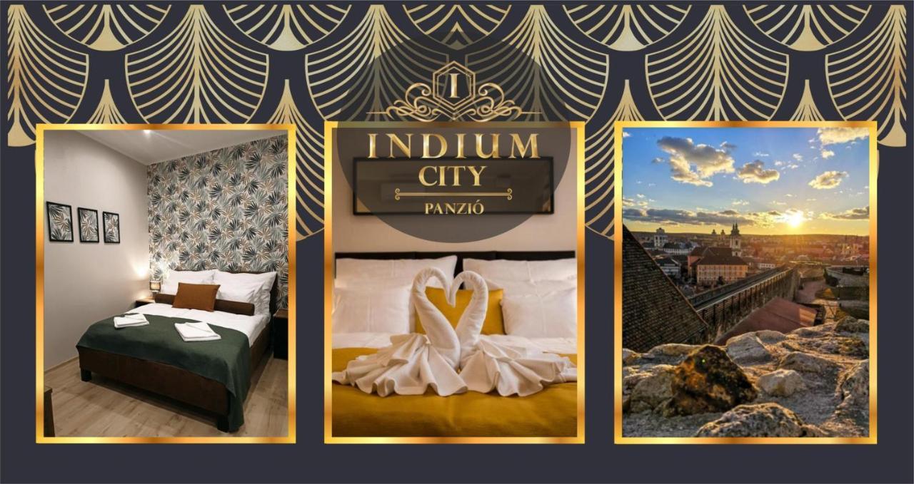 Indium City Panzio Eger Exterior foto